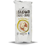 5 PACK of Ceres Organic Brown Rice Cakes 110g
