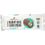 5 PACK of Ceres Black Rice Crackers Original 115g