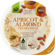 5 PACK of WW Apricot & Almond Cream Cheese 200g