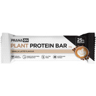 5 PACK of Prana On Plant Protein Bar Vanilla Late Flavour 40g