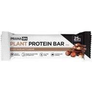 5 PACK of Prana On Plant Protein Bar Choc Hazelnut Flavour 40g
