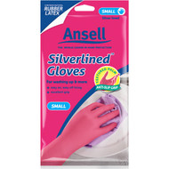 5 PACK of Ansell Gloves Silverlined Small Size 7.5 1 pair