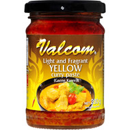 5 PACK of Valcom Paste Yellow Curry 230g