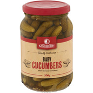 5 PACK of Sandhurst Baby Cucumbers 500g