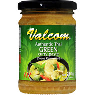 5 PACK of Valcom Paste Thai Green Curry 210g