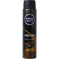 5 PACK of Nivea Men Deep Espresso Aerosol Antiperspirant Deodorant 250ml