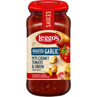5 PACK of Leggos Pasta Sauce Roasted Garlic 500g
