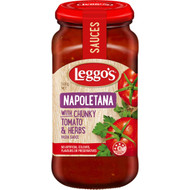 5 PACK of Leggos Pasta Sauce Napoletana 500g