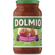 5 PACK of Dolmio Extra Tomato Onion & Roast Garlic Pasta Sauce 500g