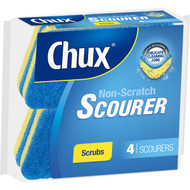 5 PACK of Chux Non Scratch Scourer Scrubs 4 PACK