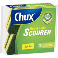 5 PACK of Chux Heavy Duty Scourer Scrubs 4 Pack