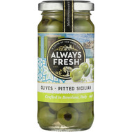 5 PACK of Always Fresh Sicilian Olives Pitted 230g