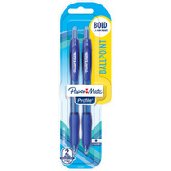 5 PACK of Papermate Profile Pen Blue 2 pack