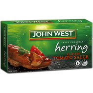 5 PACK of John West Herrings In Tomato Sauce 200g