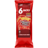 5 PACK of French Fries Multipack Original 6 pack