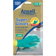 5 PACK of Ansell Gloves Super Large Size 9 1 pair