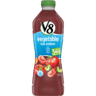 5 PACK of V8 Low Sodium Vegetable Juice 1.25l