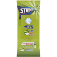 5 PACK of Strike Disinfectant Wipes Apple 100 pack
