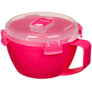 5 PACK of Sistema Plasticware Noodle Bowl To Go