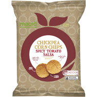 5 PACK of Macro Chickpea Corn Chips Spicy Tomato Salsa 175g