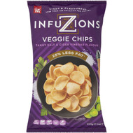 5 PACK of Infuzions Veggie Chips Salt & Cider 100g