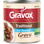 5 PACK of Gravox Gravy Mix Traditional Reduced Salt 120g