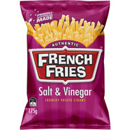 5 PACK of French Fries Salt & Vinegar Crunchy Potato Straws 175g