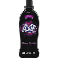 5 PACK of Fluffy Fragrance Temptations Ultra Fabric Softener Spice Allure 1l