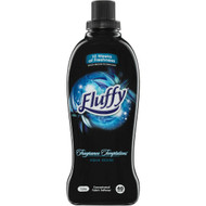 5 PACK of Fluffy Fragrance Temptations Ultra Fabric Softener Aqua Desire 1l