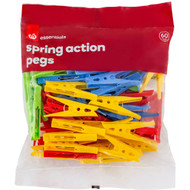 5 PACK of Essentials Pegs 60 pack