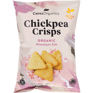 5 PACK of Ceres Organic Chickpea Crisps Himalayan Salt 100g
