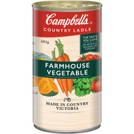5 PACK of Campbell's Country Ladle Farmhouse Vegetable 495g