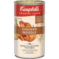 5 PACK of Campbell's Country Ladle Canned Soup Chicken Noodle 500g