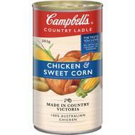 5 PACK of Campbell's Country Ladle Canned Soup Chicken & Sweet Corn 505g