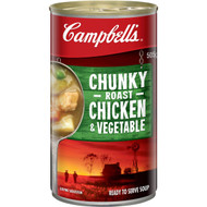 5 PACK of Campbell's Chunky Canned Soup Roast Chicken & Vegetable 505g