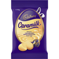 5 PACK of Cadbury Caramilk Mini Easter Eggs 110g