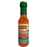 5 PACK of Byron Bay Chilli Co. Heavenly Habanero Hot Sauce 150ml