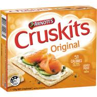 5 PACK of Arnott's Cruskits Original 125g