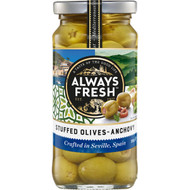 5 PACK of Always Fresh Olives Anchovy Stuffed 235g