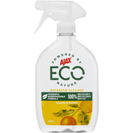 5 PACK of Ajax Eco Bathroom Cleaner Spray Orange & Ginger 450ml