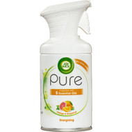 5 PACK of Air Wick Pure Energising With Essential Oil Aerosol 159g