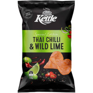 5 PACK of Kettle Thai Chilli & Lime Potato Chips 150g