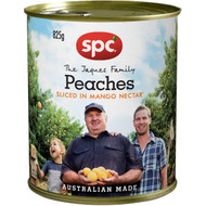 5 PACK of Spc Peaches Sliced In Mango Nectar 825g