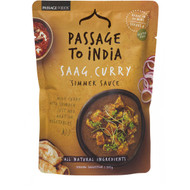 5 PACK of Passage To India Saag Curry 375g