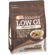 5 PACK of Sunrice Brown Rice Low Gi 750g
