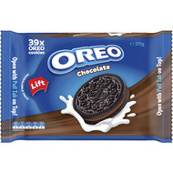 5 PACK of Oreo Family Pack Chocolate  370g