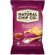 5 PACK of Natural Chip Company Sea Salt & Vinegar 175g