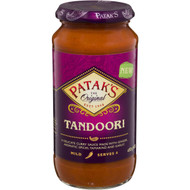 5 PACK of Patak's Tandoori Curry Simmer Sauce Sauce 450g