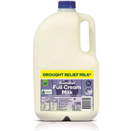 5 PACK of WW Drought Relief Full Cream Milk 3l
