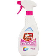 5 PACK of White King Stain Remover For Colours Trigger 500ml